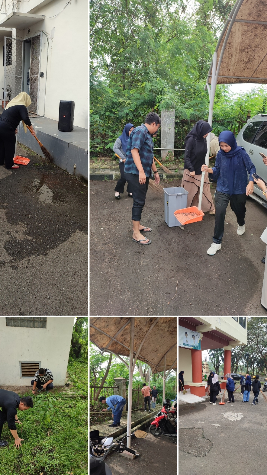 Bapenda Kota Serang Laksanakan Kegiatan Jumat Bersih Sesuai Arahan Wali Kota