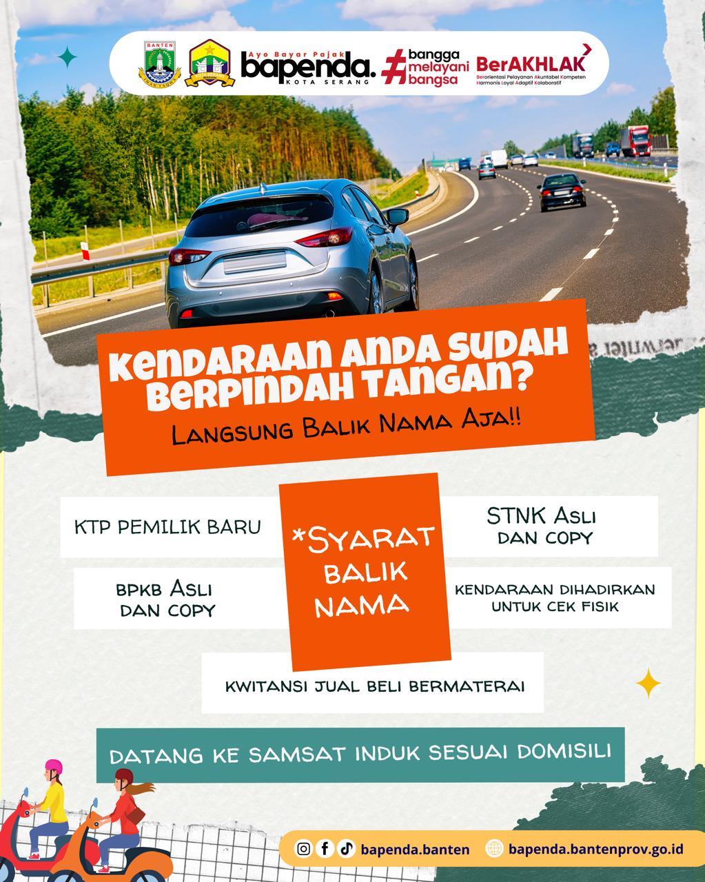 Balik Nama Kendaraan Bermotor